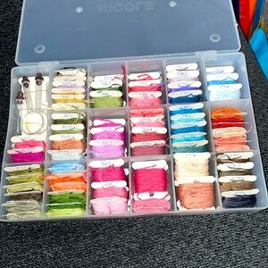 Embroidery thread mix n match container